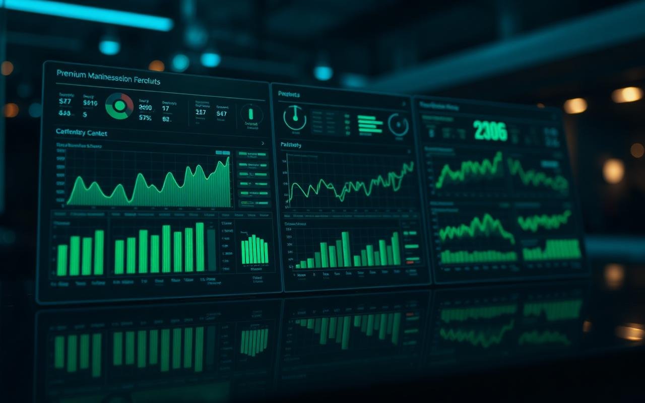 BusinessFlow SaaS business management dashboard and connected workflow portfolio demo